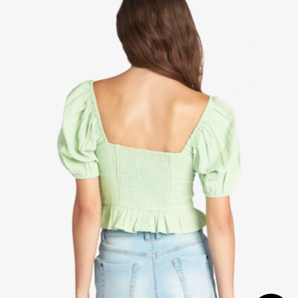 Roxy Puff Sleeve Top - Picture 3 of 9